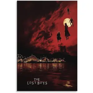 The Lost Boys 80S Movie Poster (8) Canvas Wall Art Prints Poster Photo Picture Painting Posters Room Decor Home Decorative