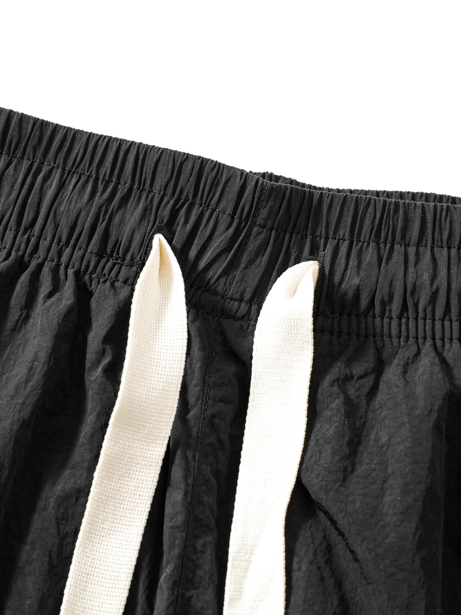 2PACK Men's Summer Quick Dry Mesh Shorts, Breathable Casual Athletic Shorts for Gym, Beach & Daily Wear, Trendy Streetwear