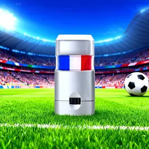 France，Face painting，Football season, midsummer, Top 16 favorite winning countries, football, festival events, audience seating event face paint sticks, suitable for national festivals and celebrations, makeup for one-unisex