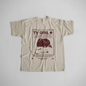 Y2k Tv Girl Lovers Rock Song T-Shirt, Vintage Graphic Tees Gothic Grunge Y2k Emo Scene Amity Affliction Style Clothes Men Men's and women's styles Streetwear