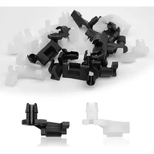 10 Sets Door Lock Rod Car Clips Hood Latch Locking Push Clip Kit, 5/32 Rod Size for GM Ford Chevrolet Chrysler Pontiac Buick Cadillac Dodge Oldsmobile Pickups Suvs