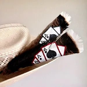 The Gambler Cowboy Hat Feather Rodeo & Country Fashion