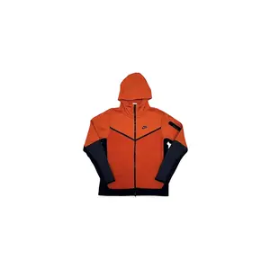Sportswear Tech Fleece Full-Zip Hoodie "Orange/Black" CU4489 869