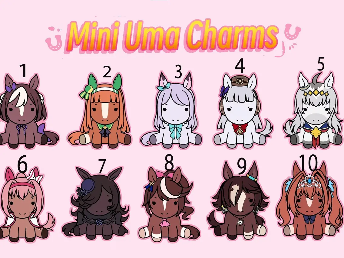 Mini Uma acrylic Keychain!, Gift Kid, Gift Birthday