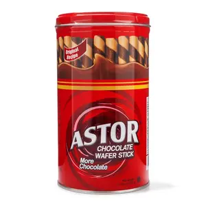 Astor Chocolate Wafer Stick Tin 11.65 oz