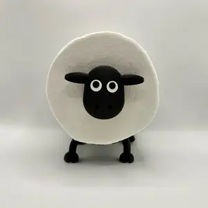 3D-Printed Sheep Tissue Holder, Compact Desktop Organizer for Home, Office Use