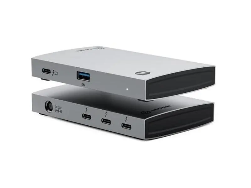 Alogic TB4H3TB Thunderbolt 4 BLAZE Compact Hub with Triple Thunderbolt Output