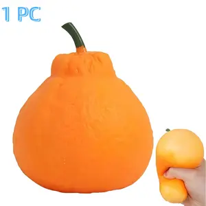 1 PC Tangerine Squishies Stress Relief Soft Scented Simulation Orange Fruit Squeeze Toys Cute Birthday Gift Novelty Toy for Teens Adult