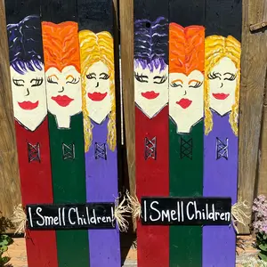 36 inch Hocus Pocus Signs Wooden Wooden