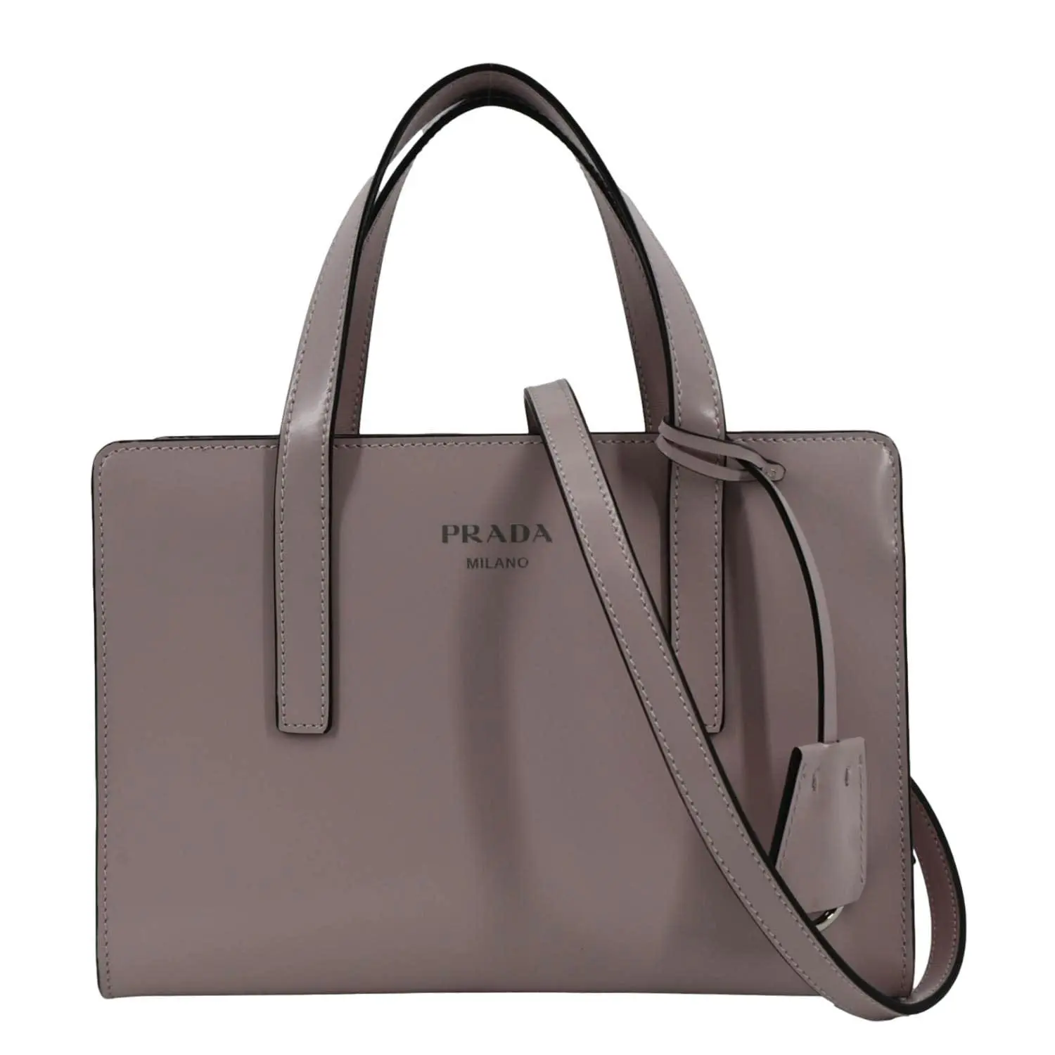 Pre-owned PRADA Leather Shoulder Bags Re Edition 1995 Brushed Shoulder Bag Light Pink