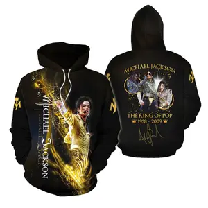 Michael Jackson 3D Unisex Hoodie Gift For Fans