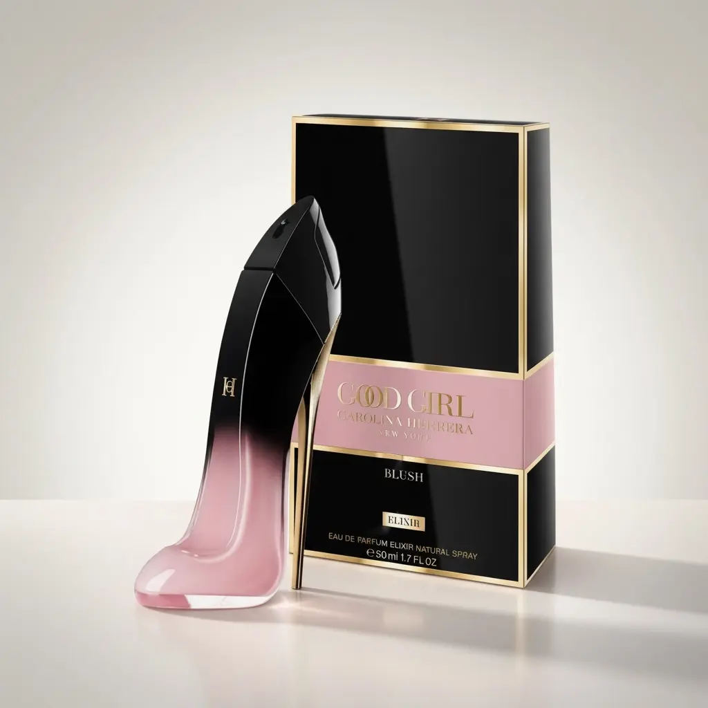 Carolina Herrera Good Girl Blush Elixir Eau de Parfum for Women, Intense & Long-Lasting Creamy Floral Fragrance with Vanilla & Ylang-Ylang, Edp