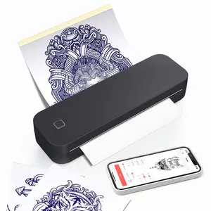 Portable Home Mini A4 Thermal Printer Mini Office Document Tattoo Paper Printer