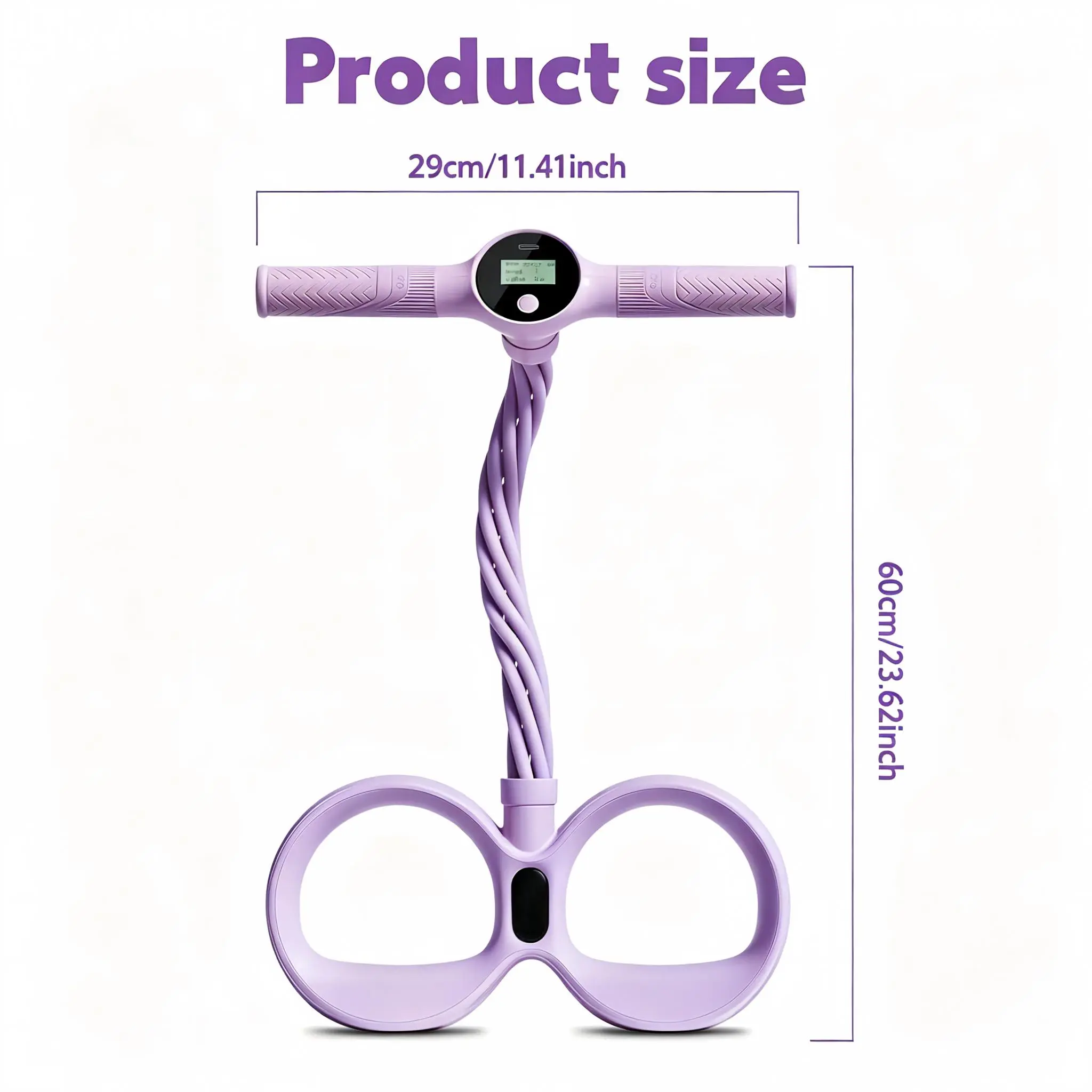Multifunction Pedal Resistance Band with 6 Interchangeable Tubes – Versatile Elastic Pull Rope for Full-Body Workouts, Yoga, Sit-ups, and Abdominal Training at Home. An Ideal Christmas & New Year Present for Everyone on Your List!