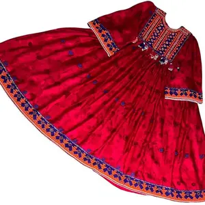 A New Designed Traditional Dresses With scarf for women- wonderfool Style for Every Occasion Floral Spaghetti