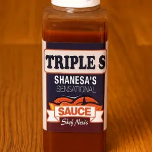 Triple S Apricot BBQ Flavor Pack. Sauce + Seasoning Spice. Shef Nesa’s Triple S Apricot BBQ Flavor Pack. 16 oz bottle Sauce & 4 oz bottle Seasoning