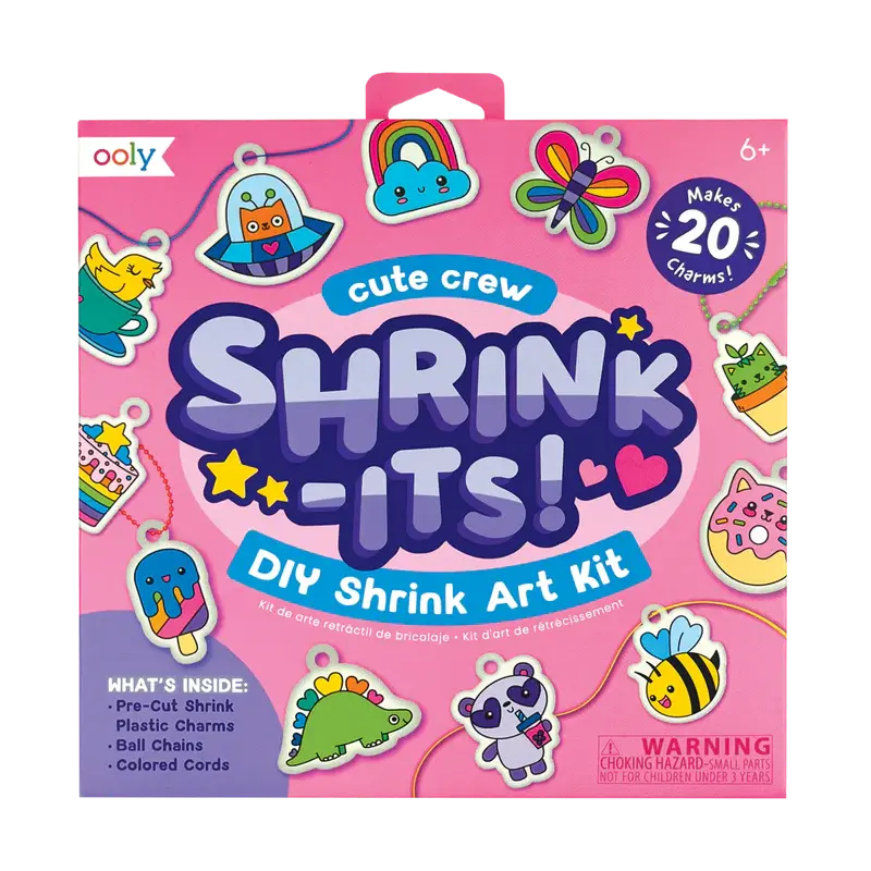 Shrink-Its! DIY Art Kit - Cute Crew Shrink-Its! DIY Art Kit - Cute Crew