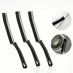 2025 New Upgraded Multifunctional Crevice Cleaning Brush, Enlarged Thickened Encrypted, Seam Hard Bristle Gap Scrub for Bathroom Household Kitchen Toilet Car, Deep Stain Cleaner for Corner-Window-Slots-Faucets-Tiles-Sink-Door-Floor| Cleaning Supplies