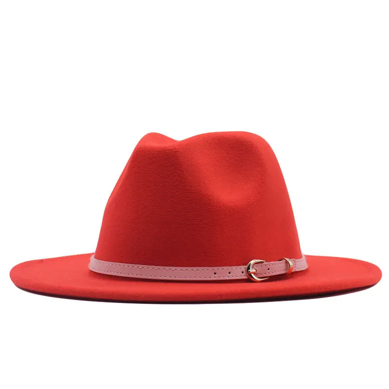 Bright red (pink belt)