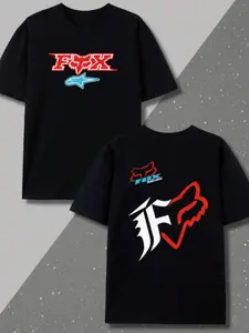 Men's Western Retro Style Cotton T-Shirt, Unique Racecar Print, Soft Breathable Fabric, Casual Summer Wear