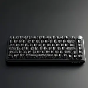 AJAZZ AK820MAX Wired Mechanical Keyboard, Magnetic Switch Customized Mechanical Keyboard, Office Keyboard, Gaming Keyboard, Durable Keyboard