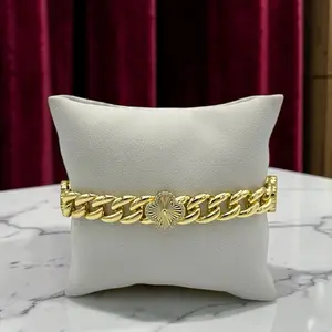 B22 Lucky Clover Bracelet - Gold Plated 14k