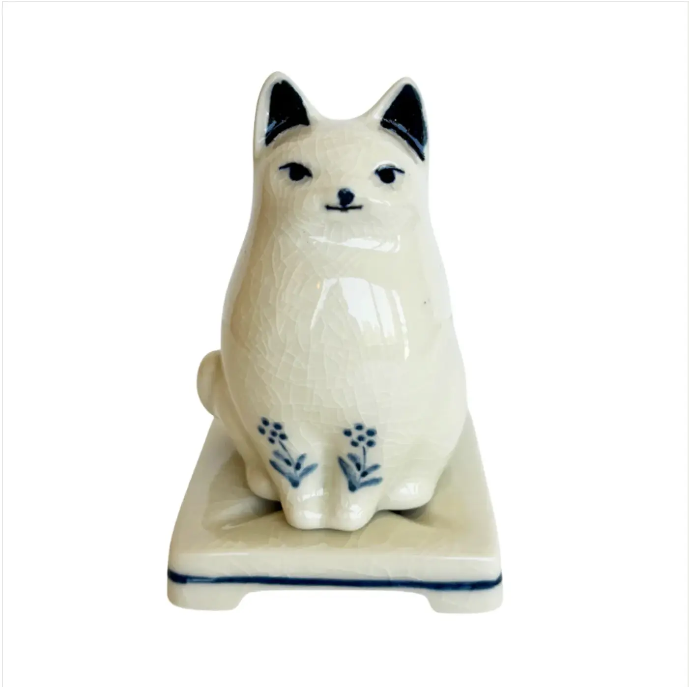 PORCELAIN INCENSE BURNER - Cat