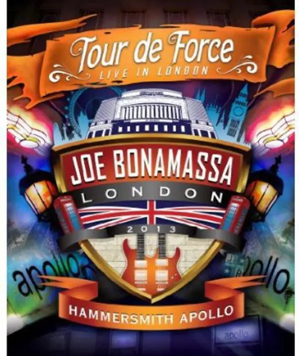 Joe Bonamassa - Tour de Force: Live in London - Hammersmith Apollo Blues Music DVD Video Disc, English Live Performance, J&R Adventures Digipack Packaging, No Age Restriction
