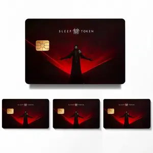 Sleep Token Ritual Card Cover Skin - Waterproof Scratch-Resistant Wallet Decor, Gift for Workship