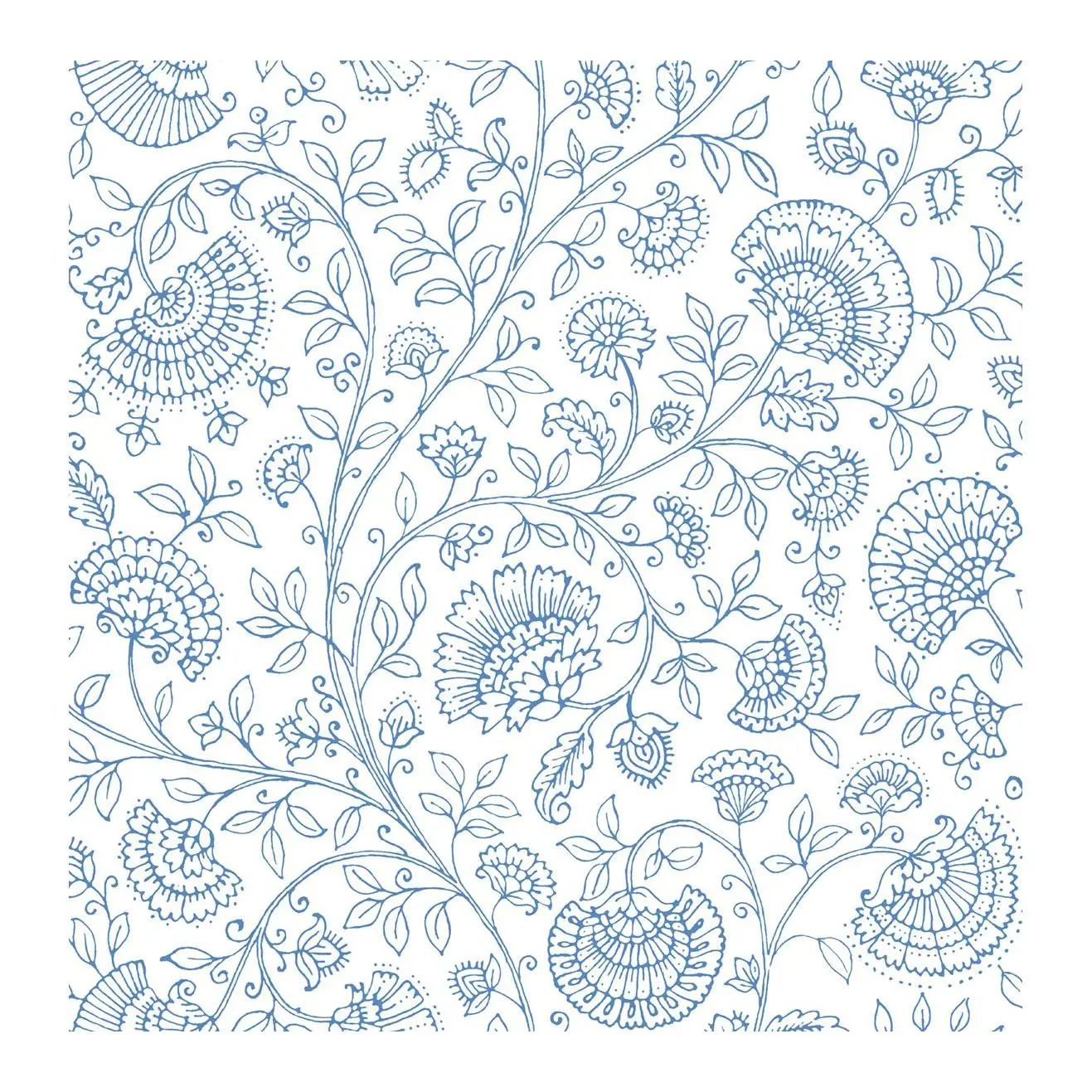 NextWall Paisley Trail Peel and Stick WallpaperRoll NextWall Paisley Trail Peel and Stick WallpaperRoll