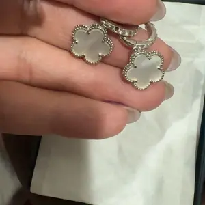 PAVOI 14K Gold Plated Clover Earrings for Women - Clover Drop Dangle and Stud Earrings with Mother of Pearl or Onyx Gemstone - Lucky Trendy Jewelry