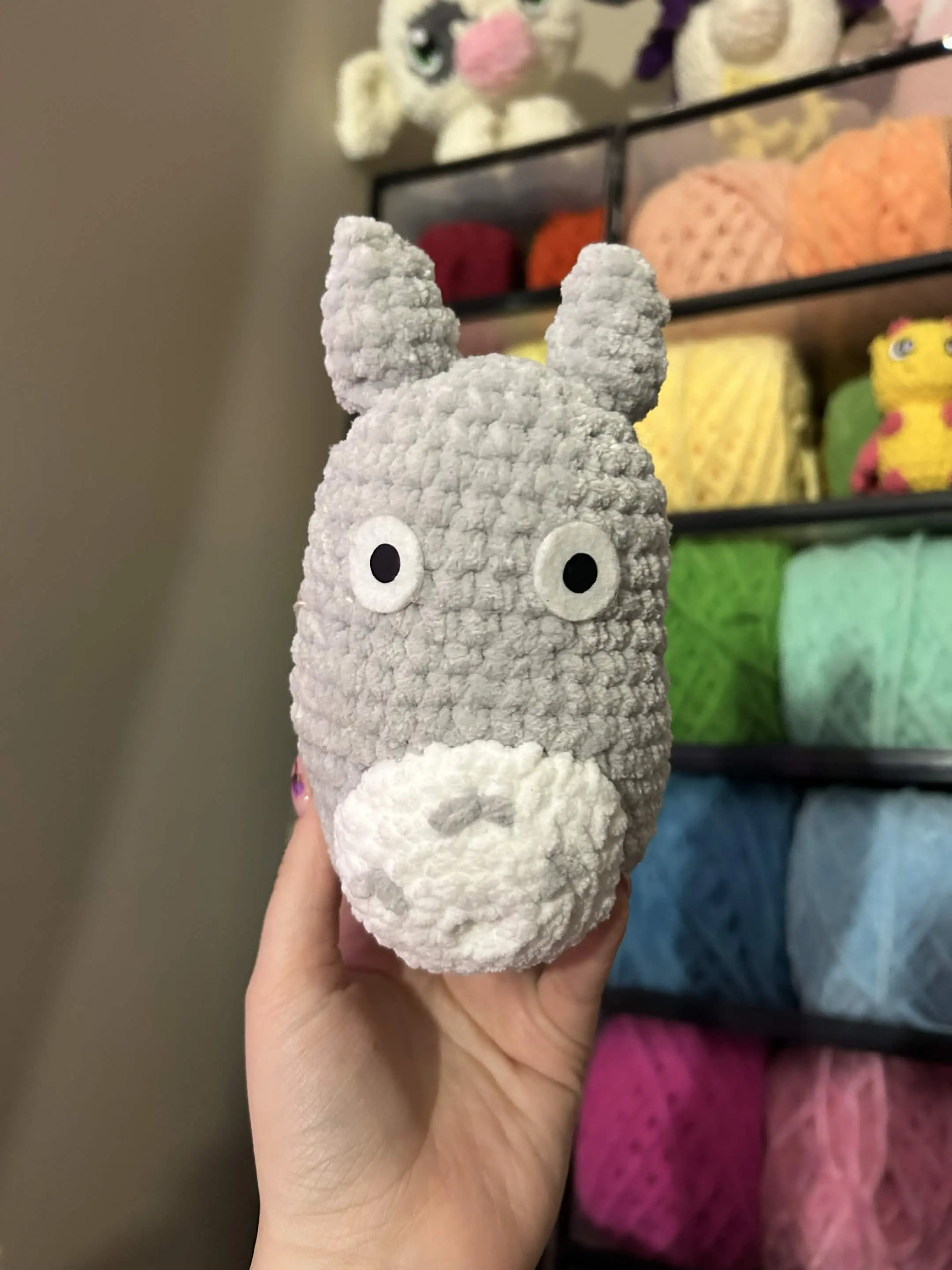 Handmade Crochet Totoro Plushie