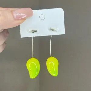 Mango fruit earrings