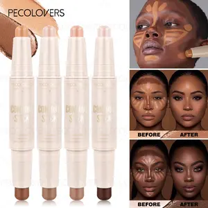 Multifunctional Grooming Stick Contour Stick Makeup Set Cosmetics Three-dimensional Face Stick Cream Blush Highlighter Glow Blush Stick Rouge