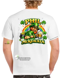 Phil McKracken - Men's Funny Graphic St. Patrick's Day, Irish T-shirt