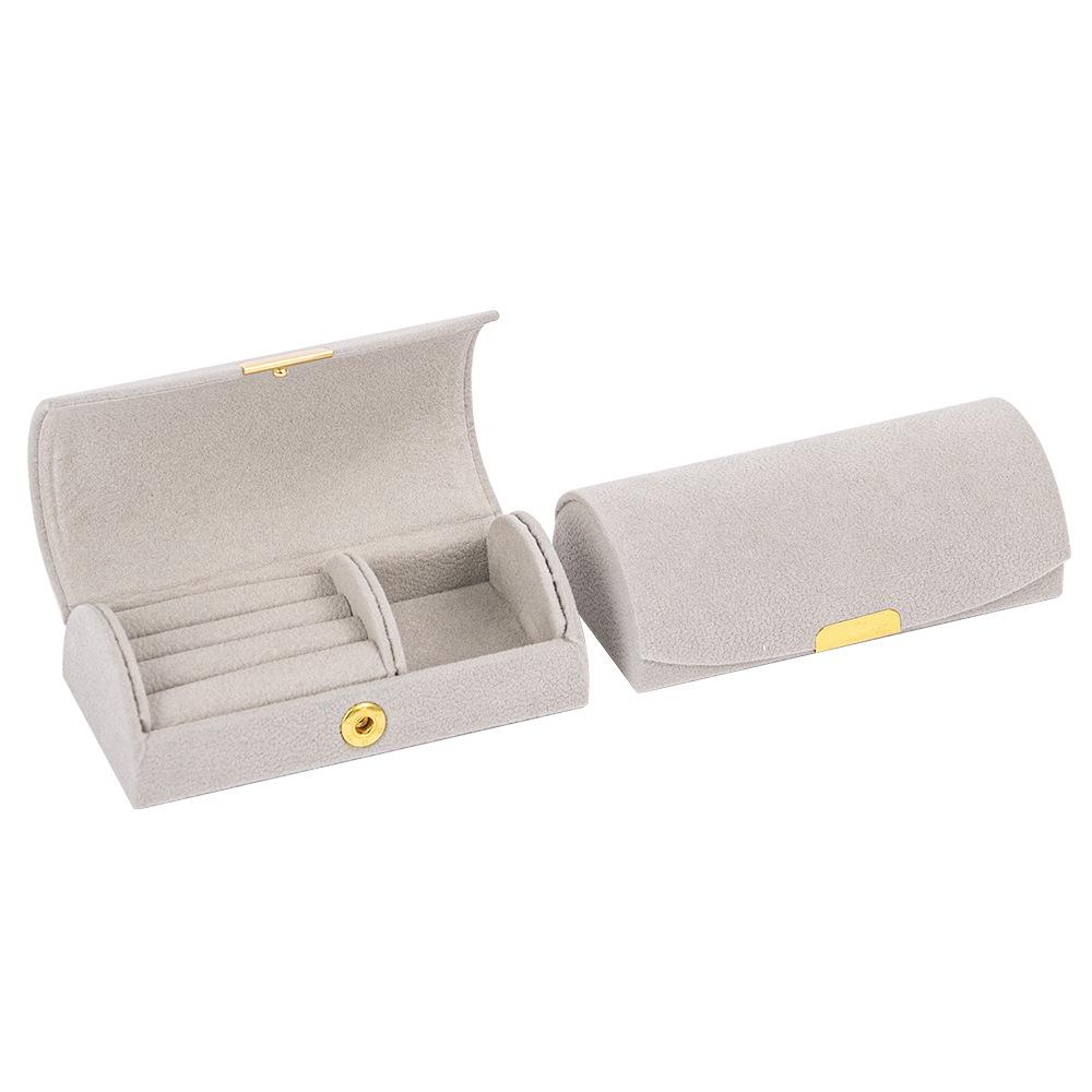 Mini Jewelry Storage Box | Portable Travel Organizer Case | Small Jewelry Box For Rings Earrings Necklaces