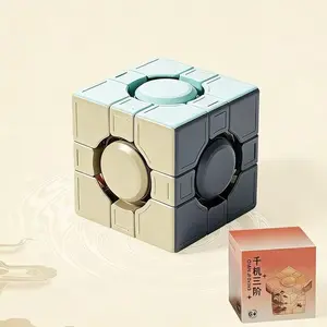 Creative Rubik's Cube for Kids, Smooth Stress Relief Puzzle Toy, Standard 3x3 Magic Cube, Educational Competitive Game