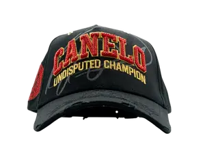 DANDY HATS COLLABORACION CANELO ALVAREZ "POUND FOR POUND" BLACK DANCANELO BLKRED