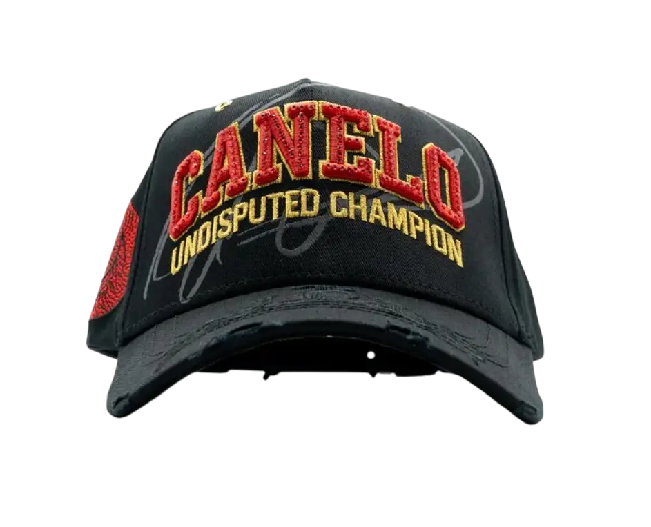 DANDY HATS COLLABORACION CANELO ALVAREZ "POUND FOR POUND" BLACK DANCANELO BLKRED