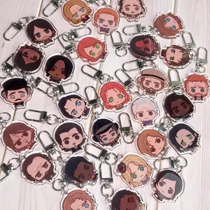 Outlaws: Epoxy arcrylic keychains