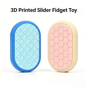 3D Printed Slider Fidget Toy, Stress Relief Push Block, Compact Lightweight Edc Toy, Pressure Relief and Focus, Christmas Gift, Stress Relief Gadgets, Stress Relief Fidgeting