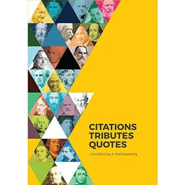 USED-Citations Tributes Quotes by A. Parthasarathy (Paperback)