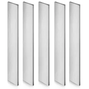 5 Pack 1095 Steel Flat Stock Bar,12" x 2" x 1/8"   Making Steel Barstock for Hobbyist and Professional Use,High Carbon Steel with Strict Quality Standards for DIY  Making