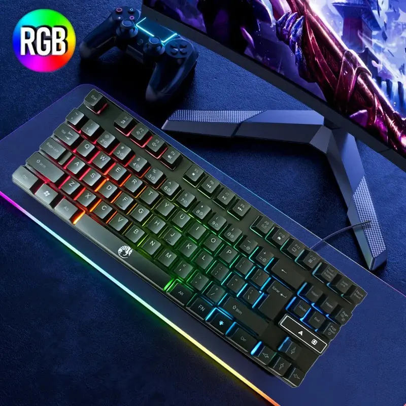 Aula F87pro V2 Mechanical Gaming Keyboard, 87 Key Layout, Wired ...