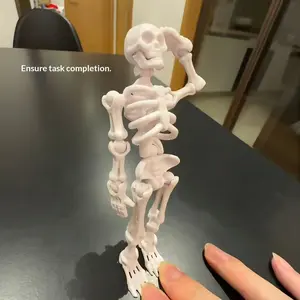 Jointed Skeleton Doll Model, Moving Joint Puzzle Building Blocks, DIY Toy, Fun Prank Gift, Educational Assembly Kit