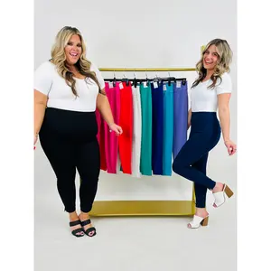 28" Inseam Boss Lady Magic Pants- Multiple Colors!