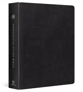ESV Journaling Study Bible (Hardcover, Black) -- Wayne Grudem, Hardcover