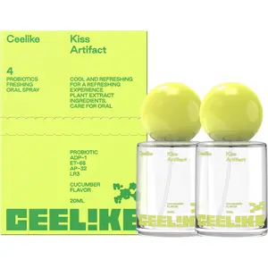 Oral Spray – Fresh Breath, Dual Cooling Experience & Convenient On-The-Go Design – Perfect for Freshening Breath Anywhere, Anytime (Cucumber, 2 Count)