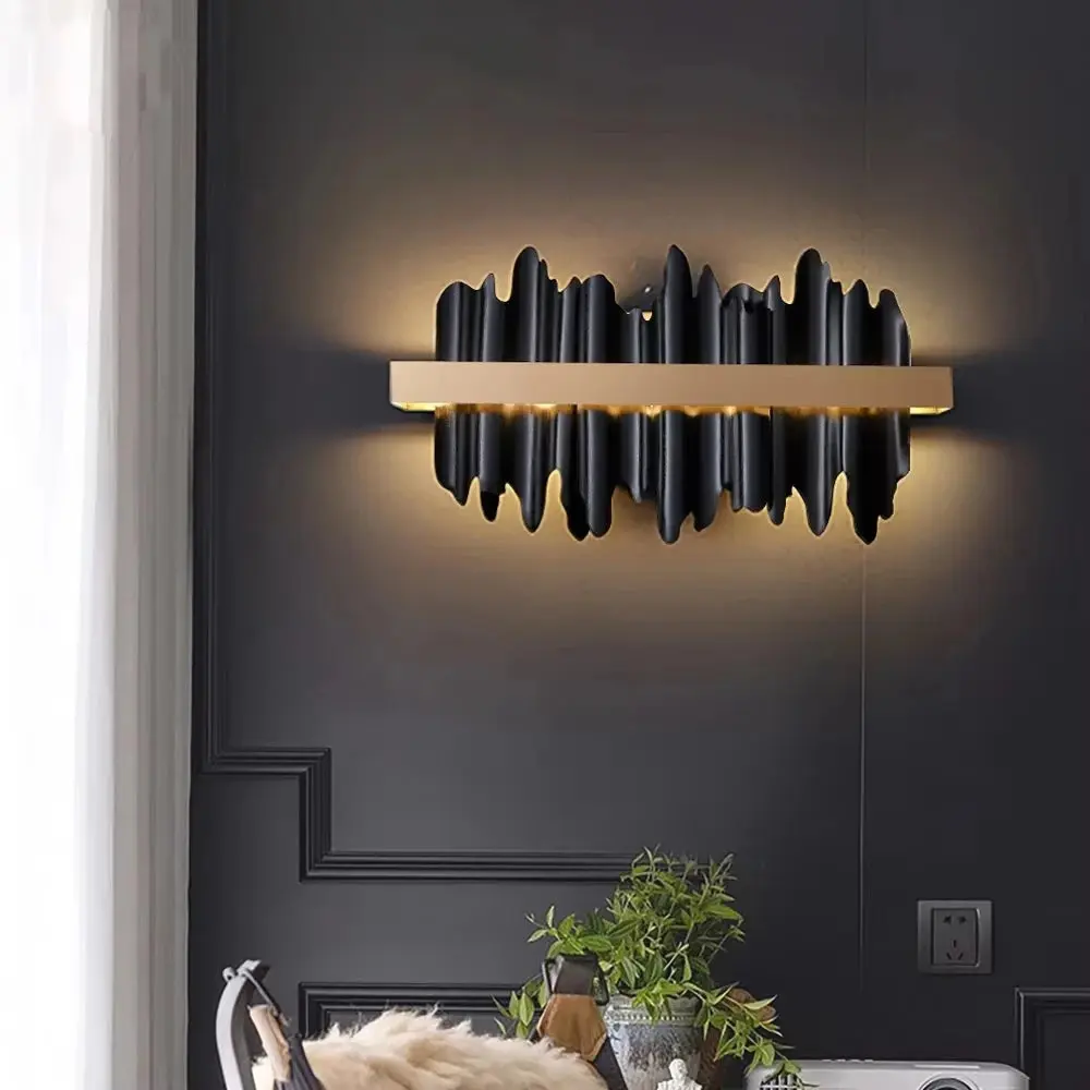 Premiere Lamps Luxury Stainless Steel + Acrylic Wall Lamp