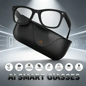 800w Pixel Smart Glasses with Camera Video Recording, Ai Photo Recognition, Voice Translation, Multi-Functional Wearable Device